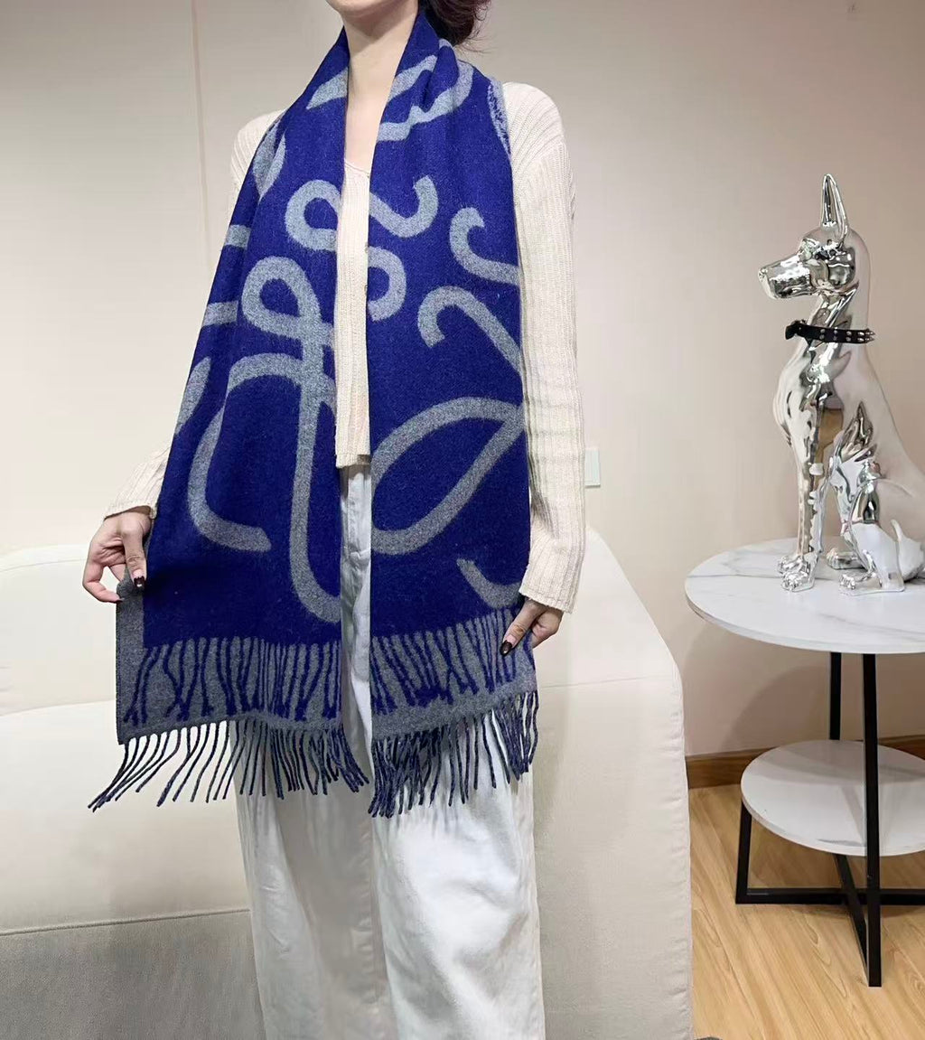 LOEWE 26S SCARF 180 IN CASHMERE WOOL 311813