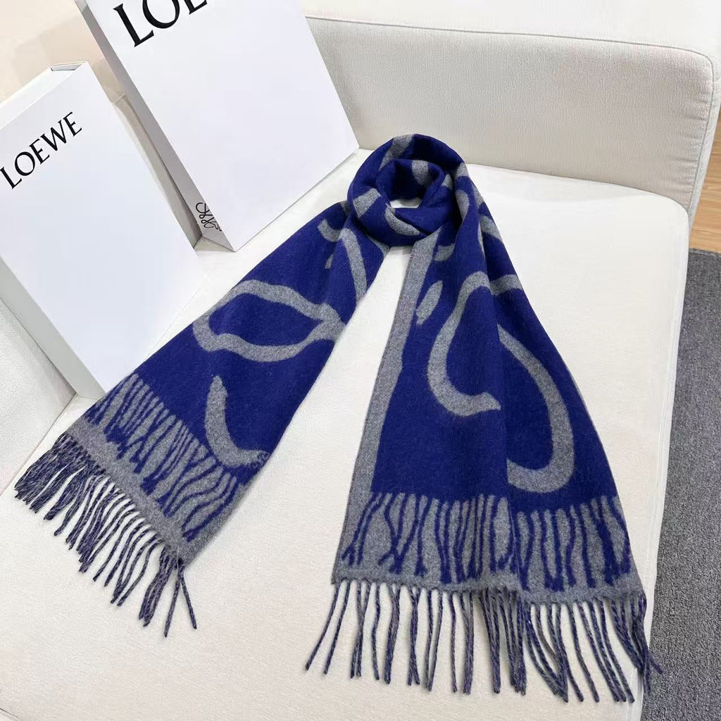 LOEWE 26S SCARF 180 IN CASHMERE WOOL 311813