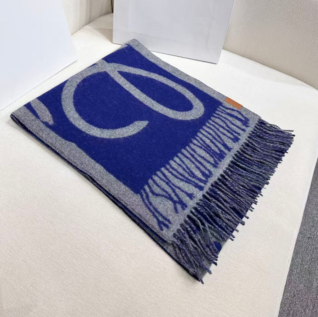 LOEWE 26S SCARF 180 IN CASHMERE WOOL 311813