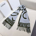 LOEWE 26S SCARF 180 IN CASHMERE WOOL 311815