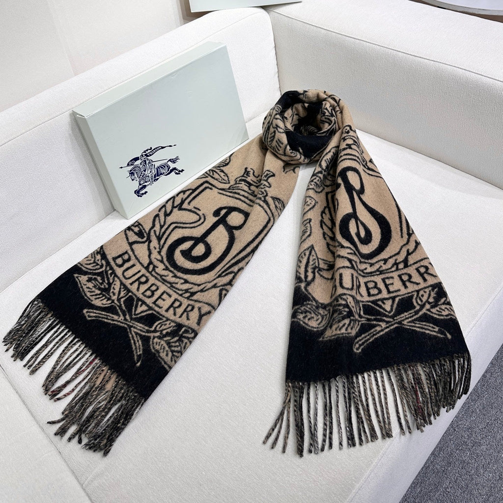 BURBERRY 26S SCARF 210CM IN CASHMERE 303181