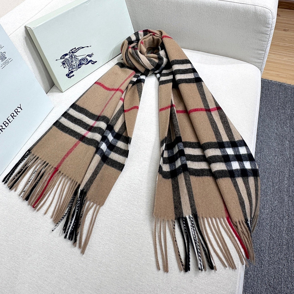 BURBERRY 26S SCARF 200CM IN CASHMERE 305977