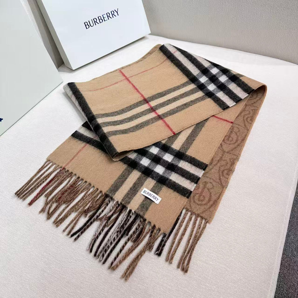 BURBERRY 26S SCARF 200CM IN CASHMERE 304322