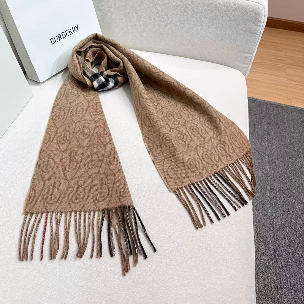 BURBERRY 26S SCARF 200CM IN CASHMERE 304322