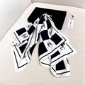 CHANEL 26S SCARF 90 IN SILK 290668