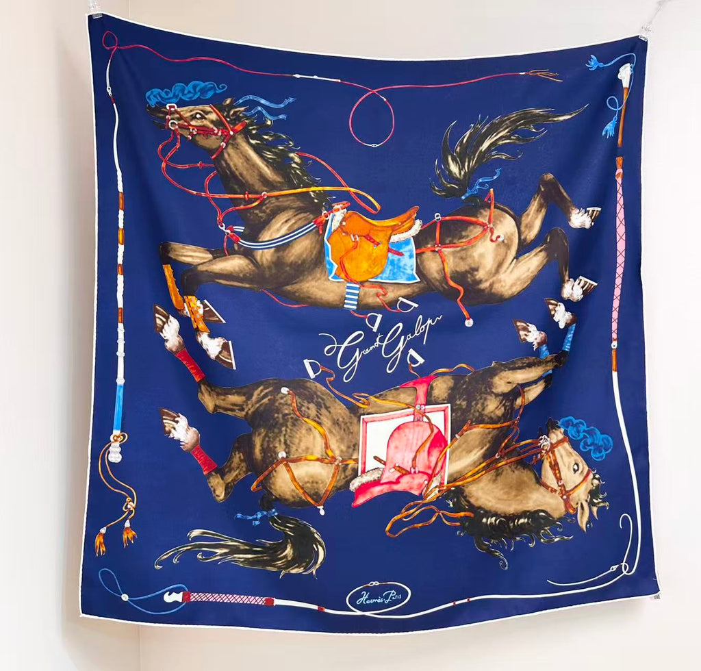 HERMES 26S SCARF 90 IN SILK 303189
