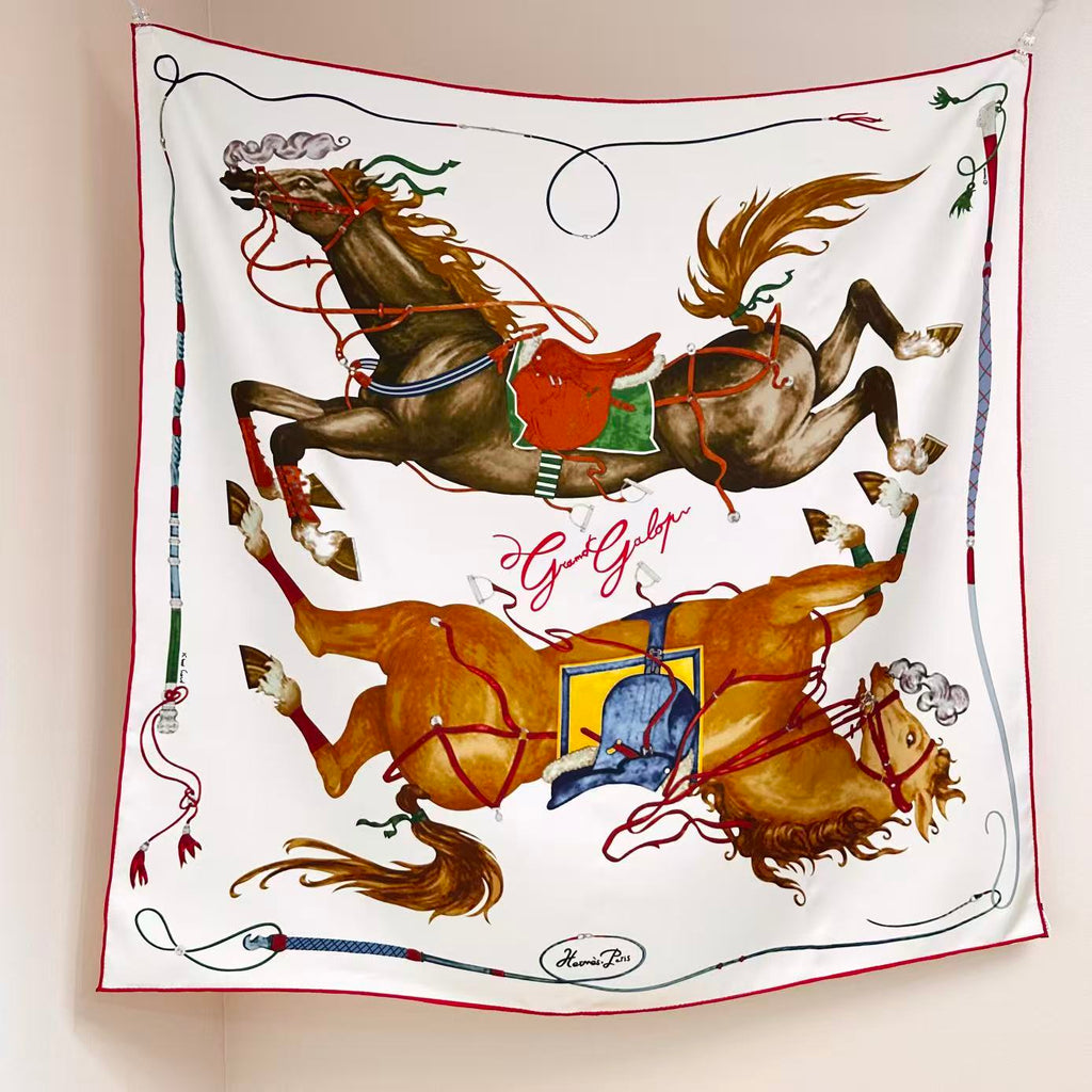 HERMES 26S SCARF 90 IN SILK 303190
