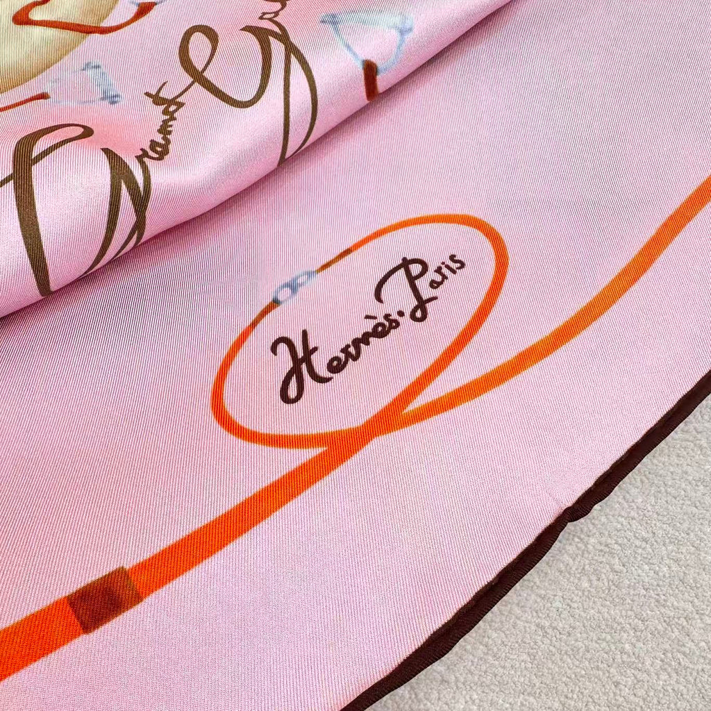 HERMES 26S SCARF 90 IN SILK 303191