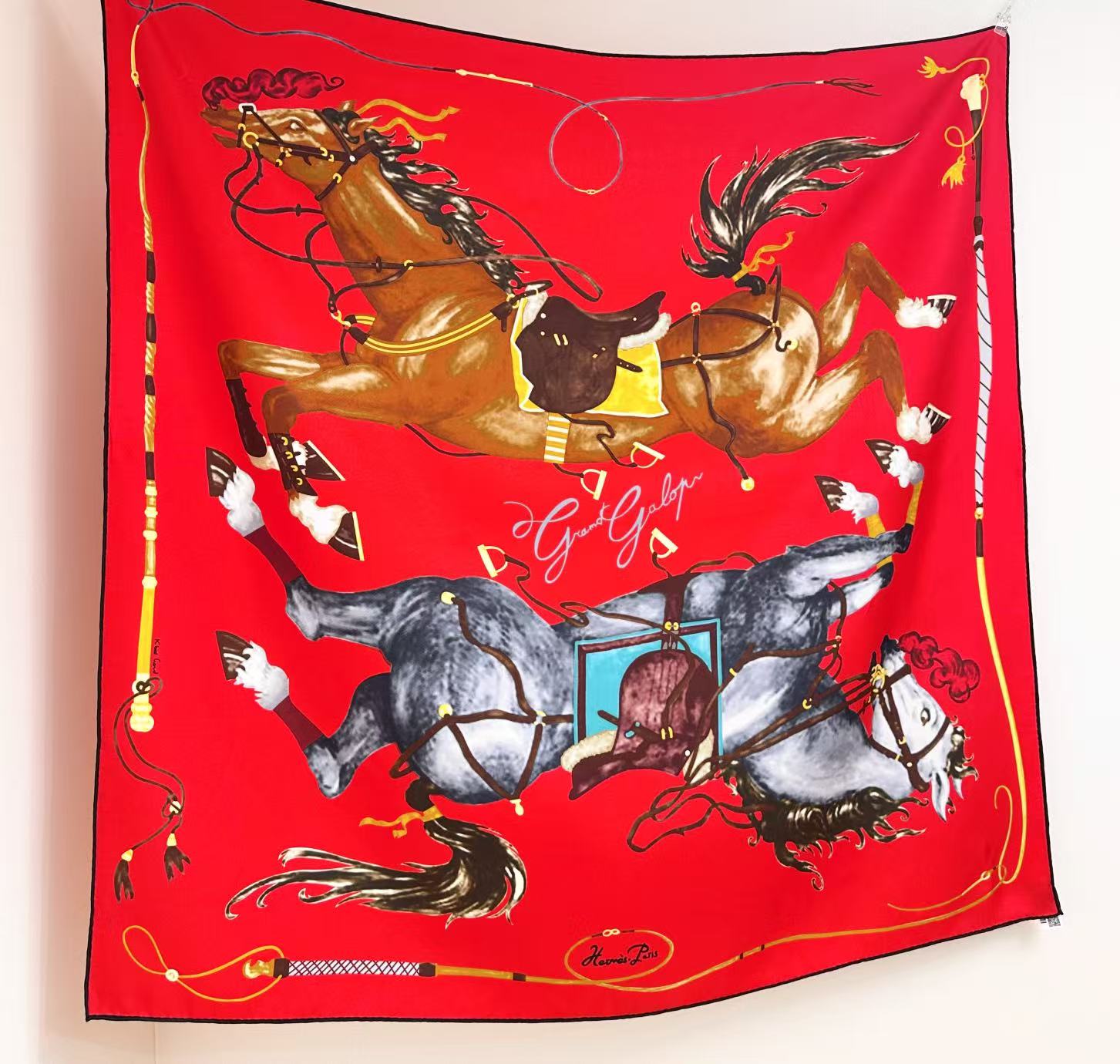 HERMES 26S SCARF 90 IN SILK 303192