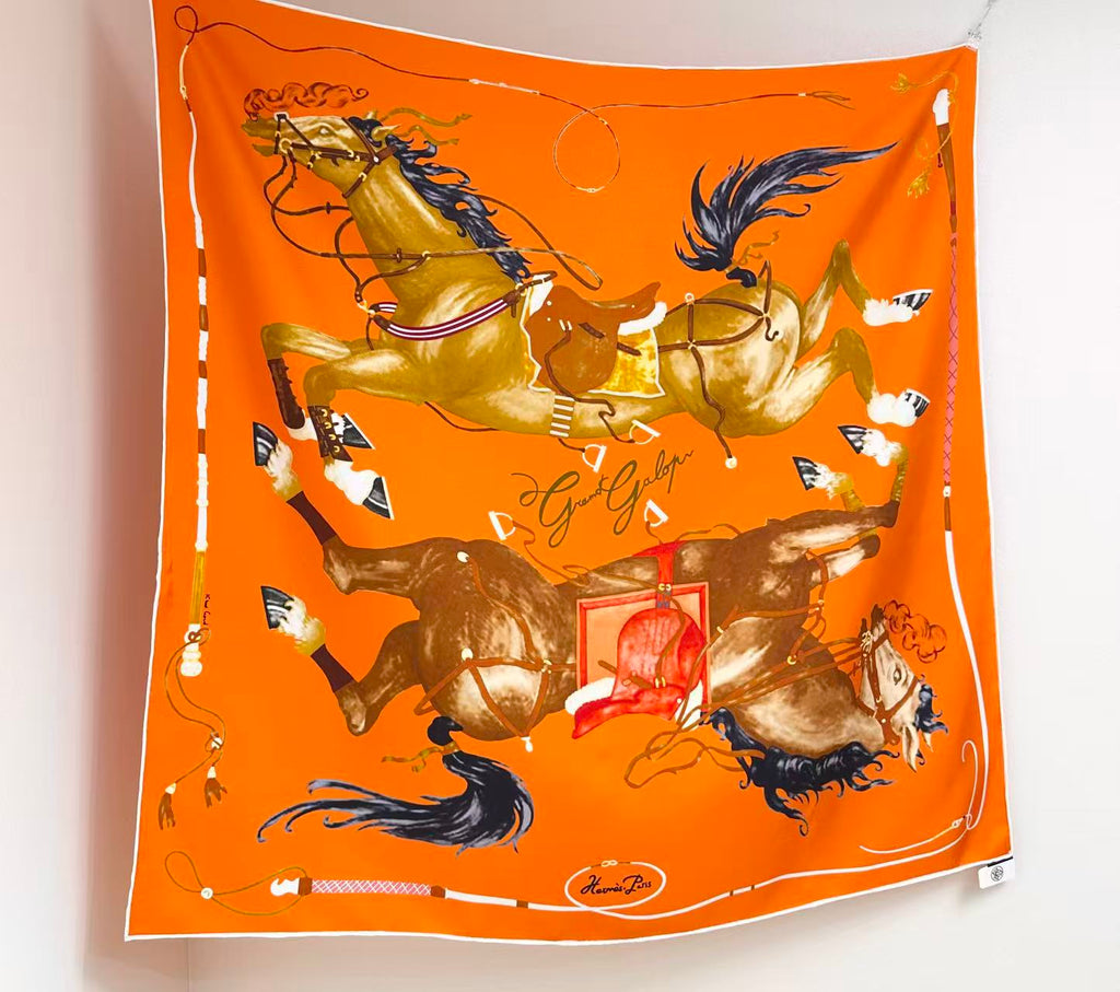 HERMES 26S SCARF 90 IN SILK 303193