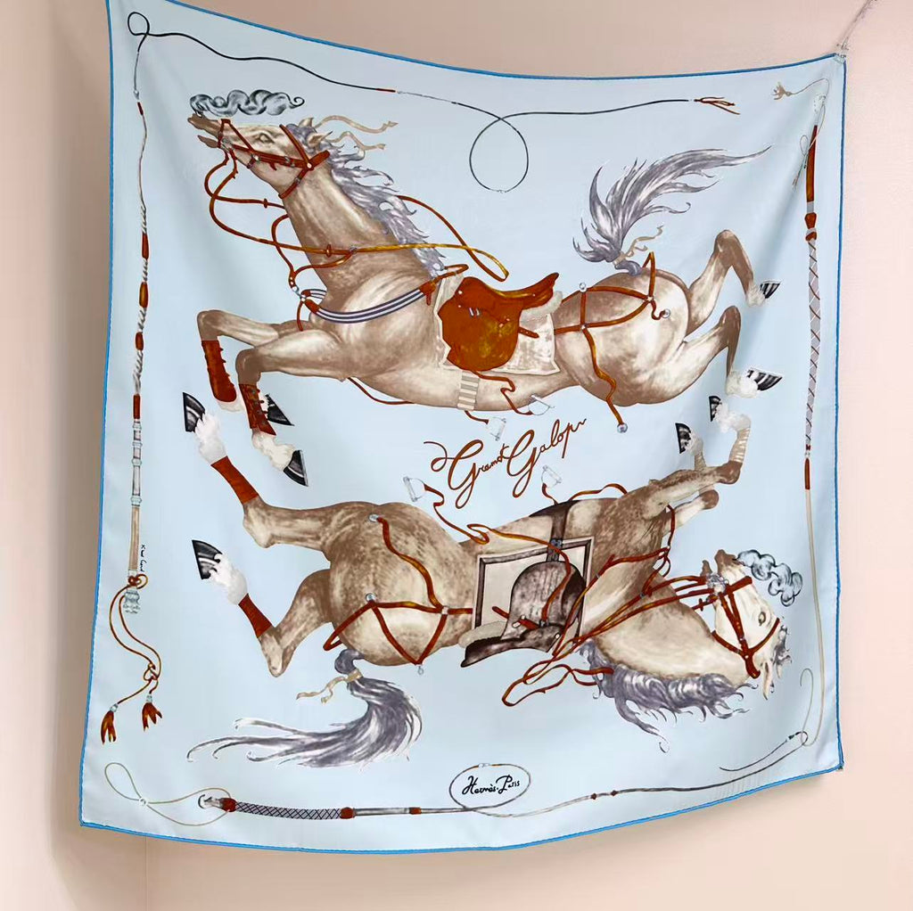 HERMES 26S SCARF 90 IN SILK 303194