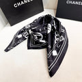 CHANEL 26S SCARF 90 IN SILK 304581