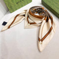 GUCCI 26S SCARF 90 IN SILK 309787