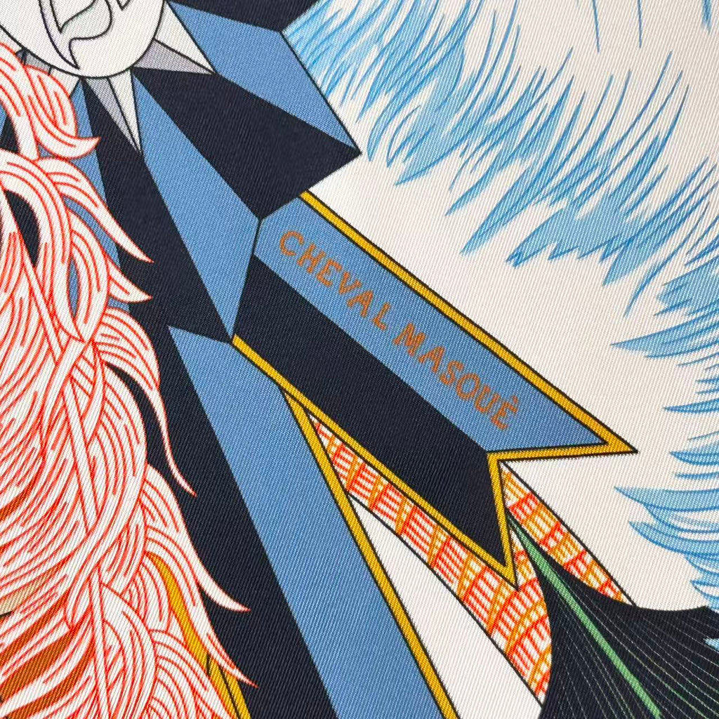 HERMES 26S SCARF 88 IN SILK 303220