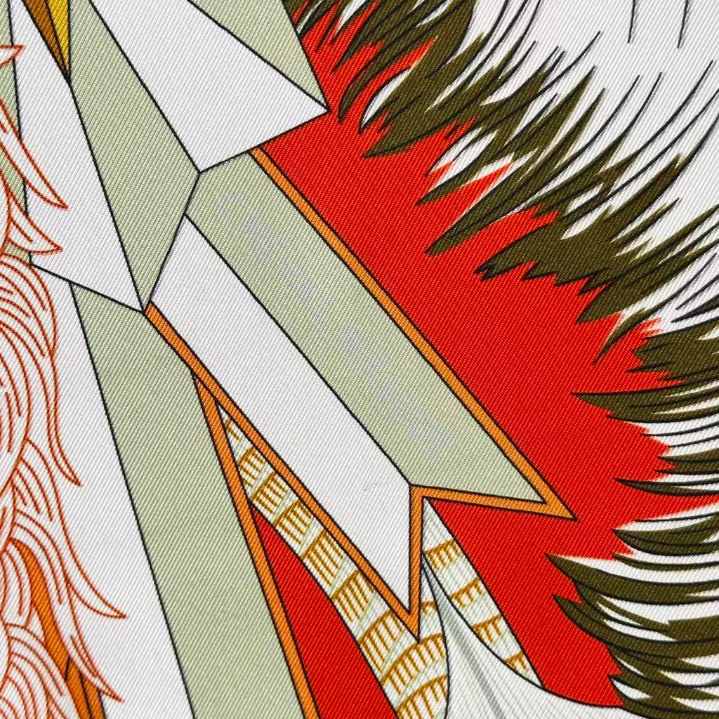 HERMES 26S SCARF 88 IN SILK 303221