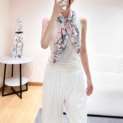 DIOR 26S SCARF 90CM IN SILK 309789