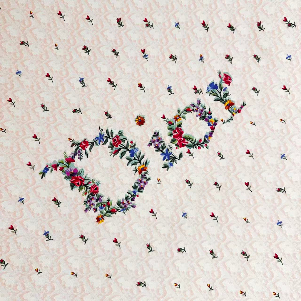 DIOR 26S SCARF 90CM IN SILK 309789