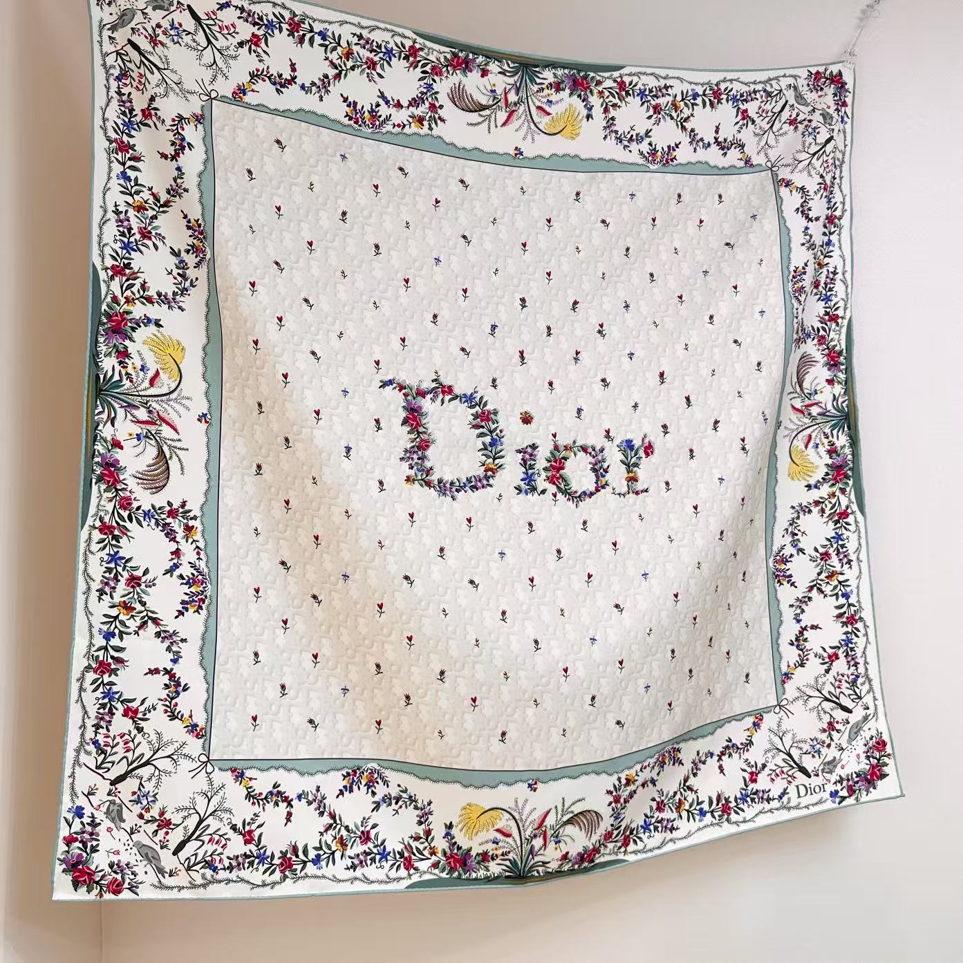 DIOR 26S SCARF 90CM IN SILK 309790