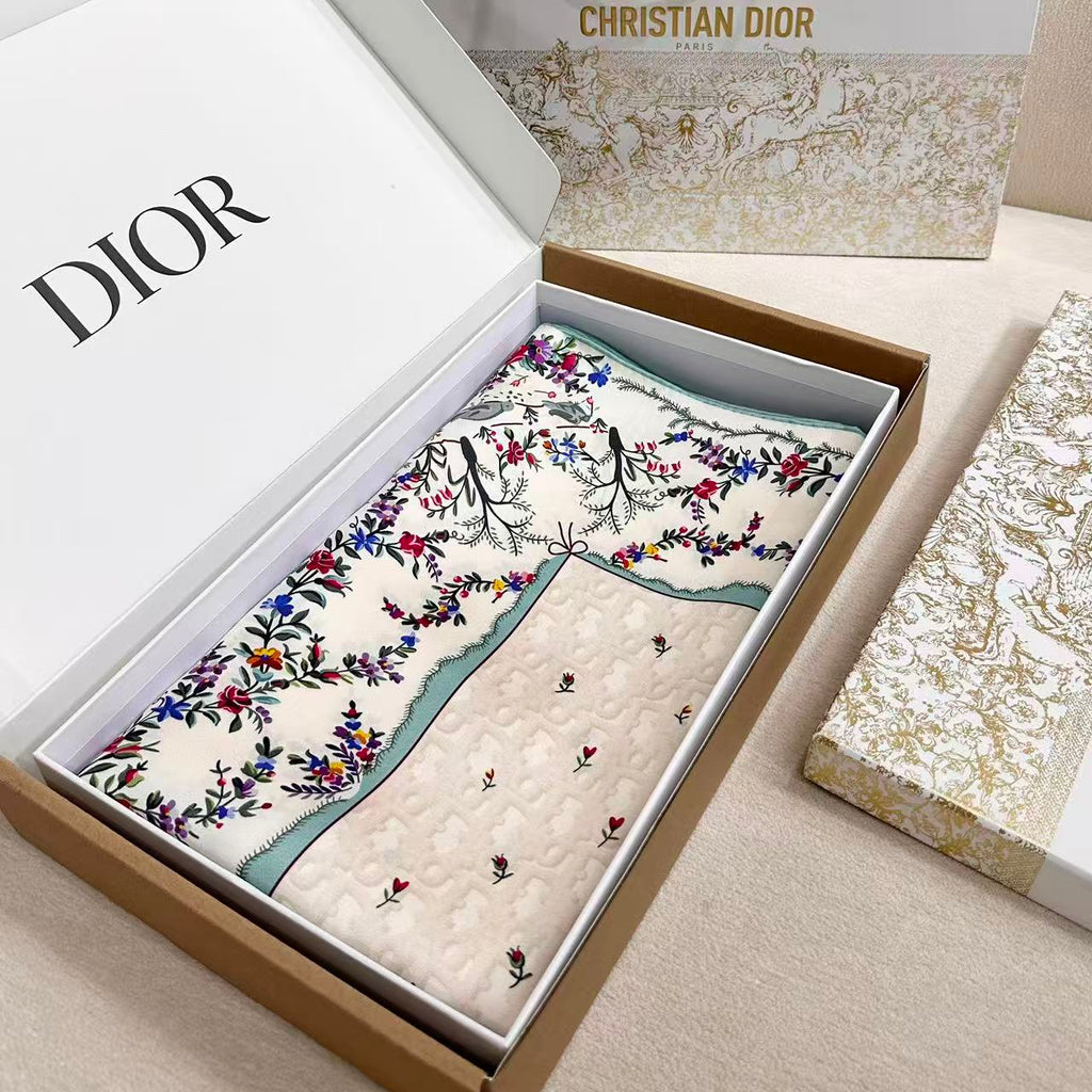 DIOR 26S SCARF 90CM IN SILK 309790