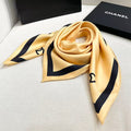 CHANEL 26S SCARF 90 IN SILK 303207