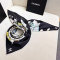 CHANEL 26S SCARF 90 IN SILK 303188