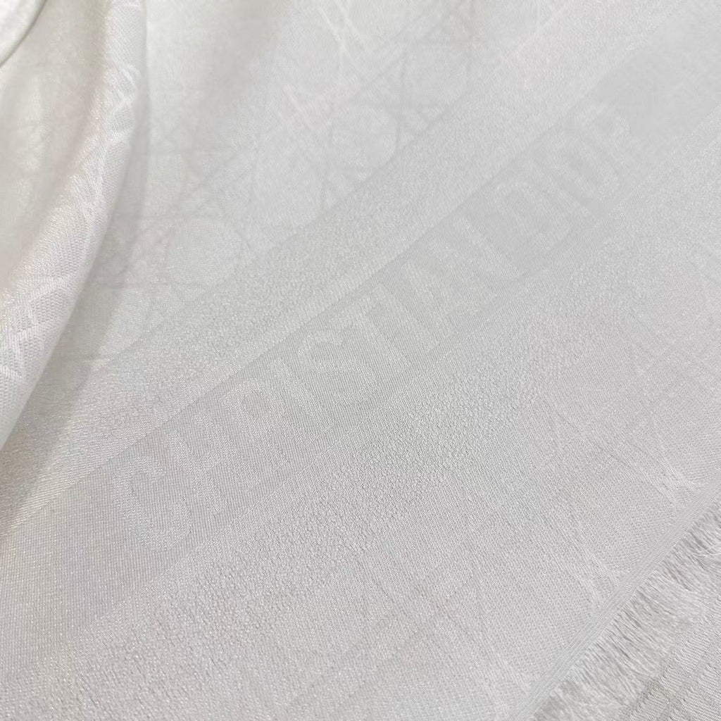 DIOR 26S SCARF 140CM IN CASHMERE SILK 303198