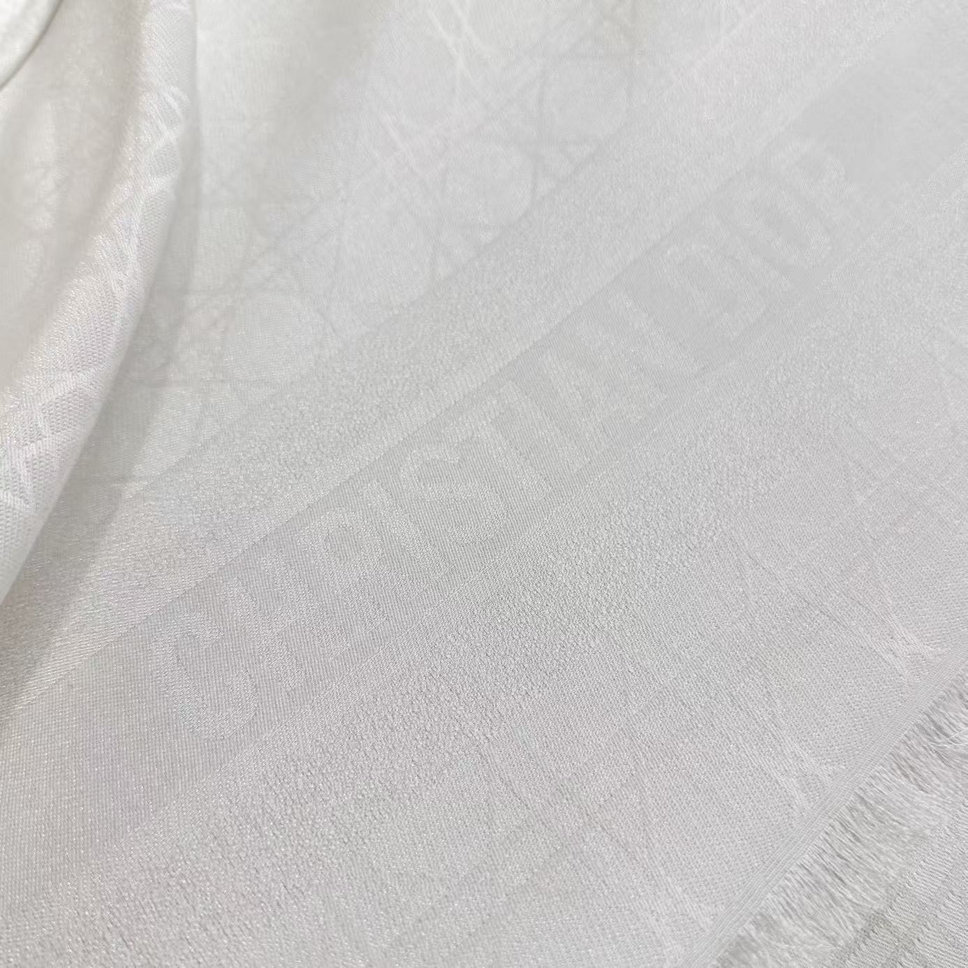 DIOR 26S SCARF 140CM IN CASHMERE SILK 303198