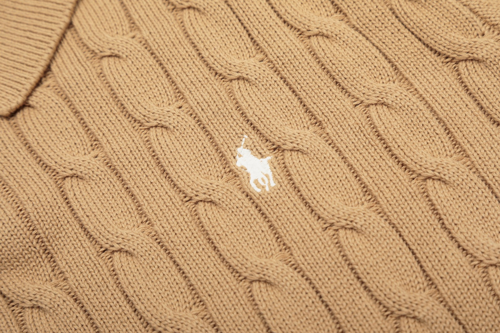 RALPH LAUREN SHORT-SLEEVE POLO KNIT SWEATER STYLE 433