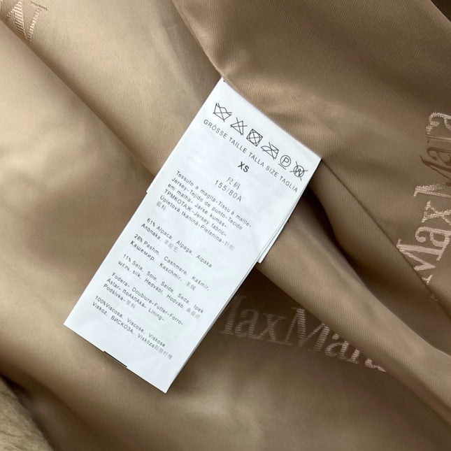 MAXMARA 25S LONG TEDDY COAT STYLE 258