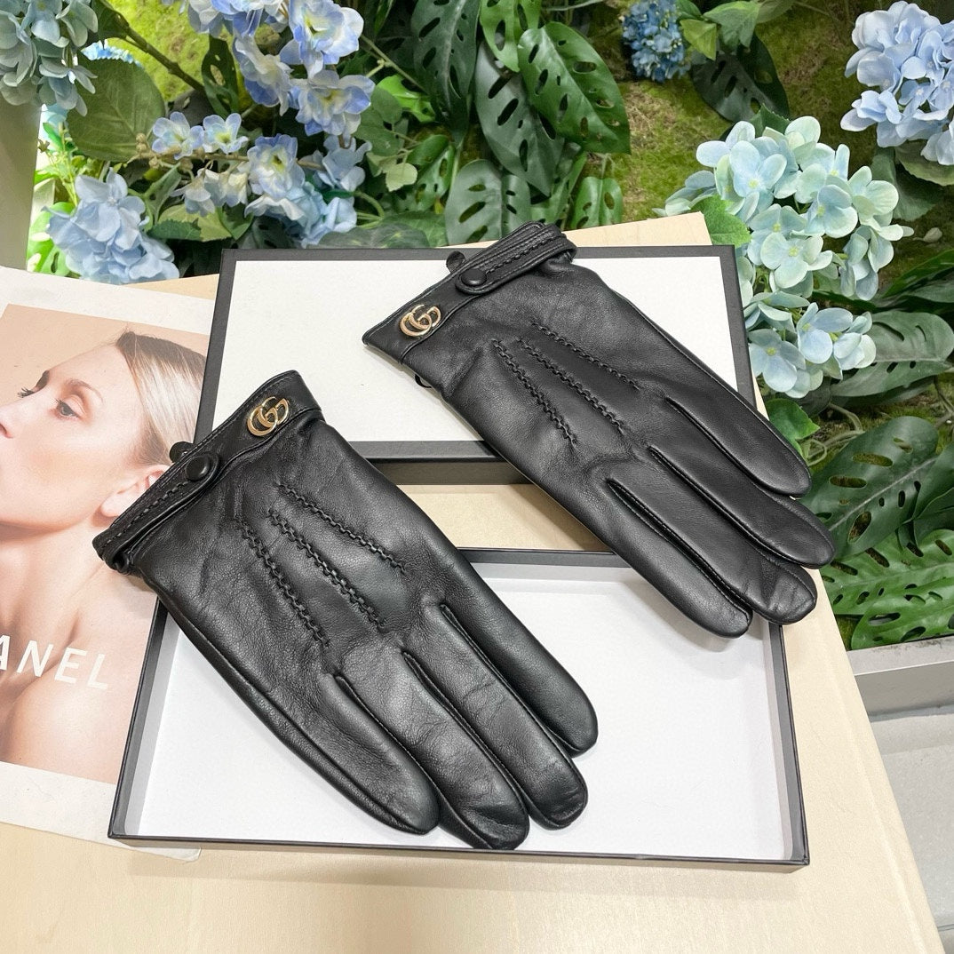 GLOVES IN BLACK SHEEPSKIN 458538