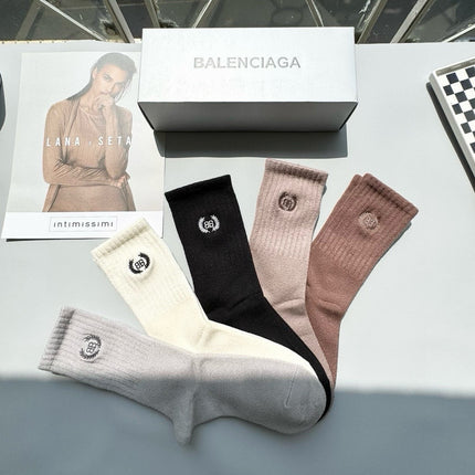 BALENCIAGA 26S CREW SOCKS 342050 (1 BOX)