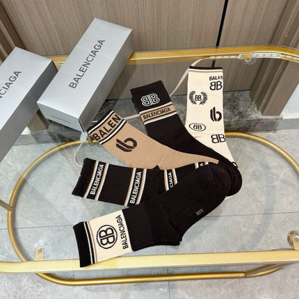 BALENCIAGA 26S ANKLE SOCKS 392012 (1 BOX)