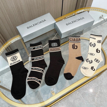 BALENCIAGA 26S ANKLE SOCKS 392012 (1 BOX)