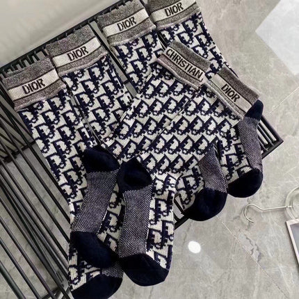 DIOR 26S CREW SOCKS 415652 (1 BOX)