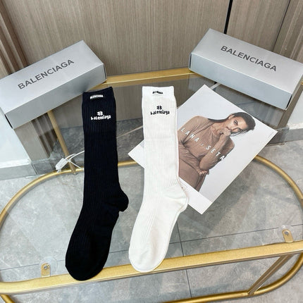 BALENCIAGA 26S CREW SOCKS 421065 (1 BOX)