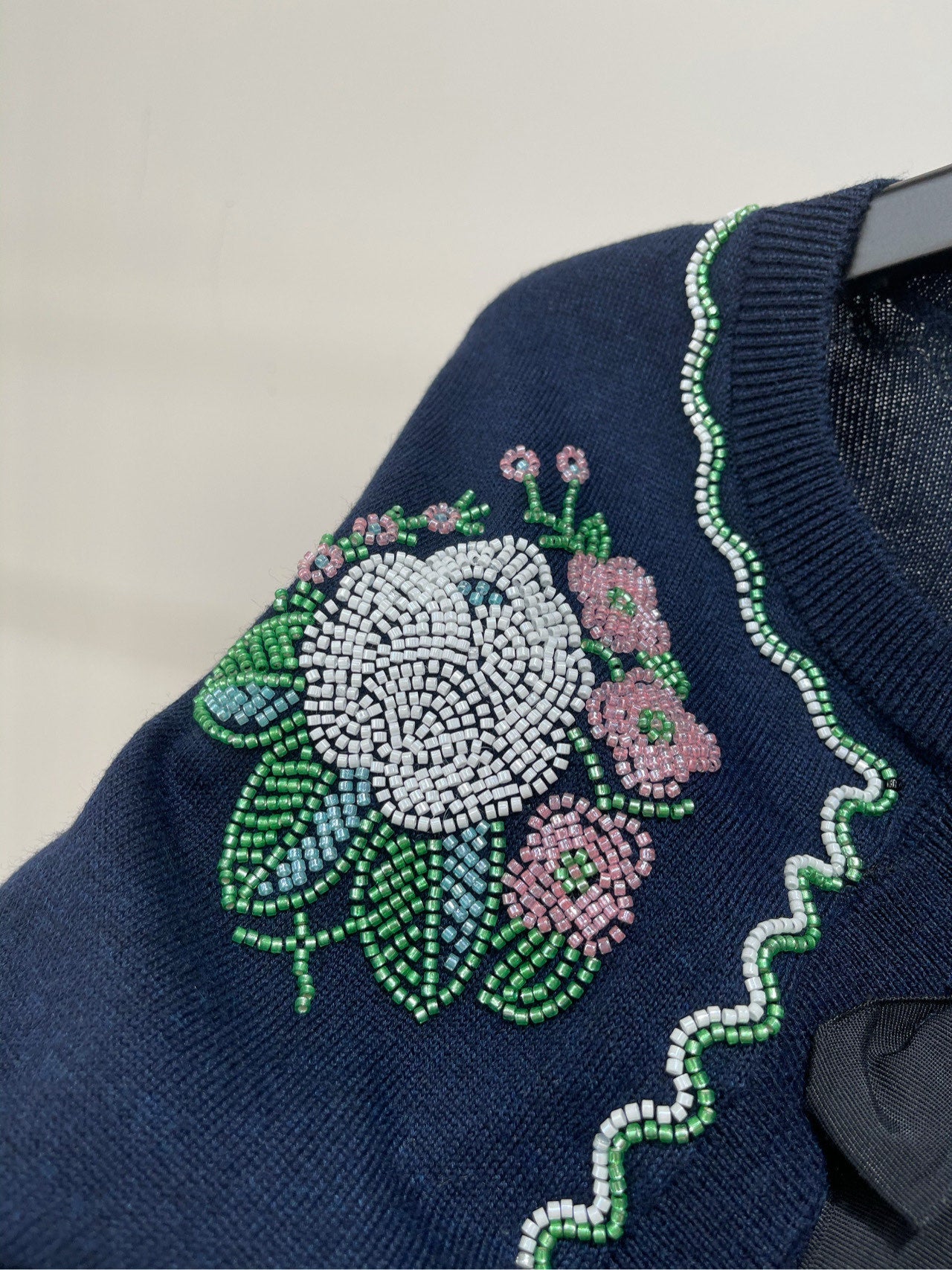 VALENTINO FLORAL LACE CARDIGAN 273154