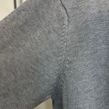 BALENCIAGA 26S LAYERED SHIRT V-NECK KNIT SWEATER 307