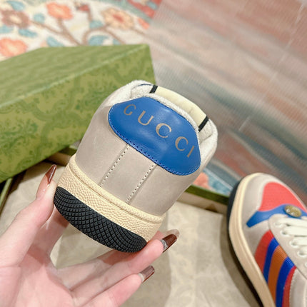 GUCCI 26S SCREENER SNEAKER IN MULTICOLOR LEATHER