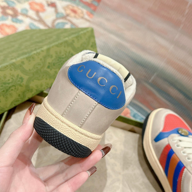 GUCCI 26S SCREENER SNEAKER IN MULTICOLOR LEATHER