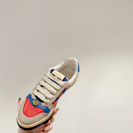 GUCCI 26S SCREENER SNEAKER IN MULTICOLOR LEATHER