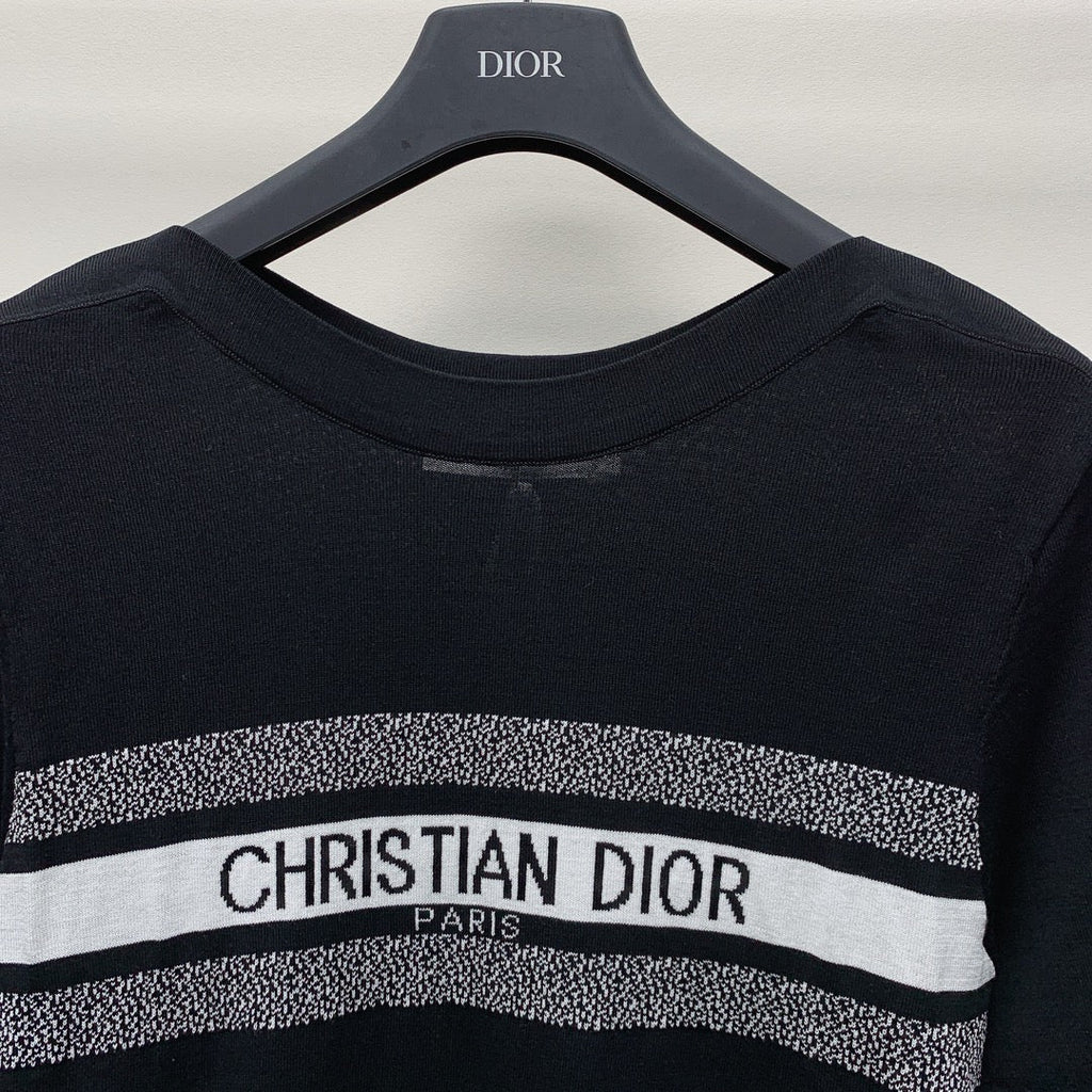 DIOR CREW NECK KNIT SWEATER 268138