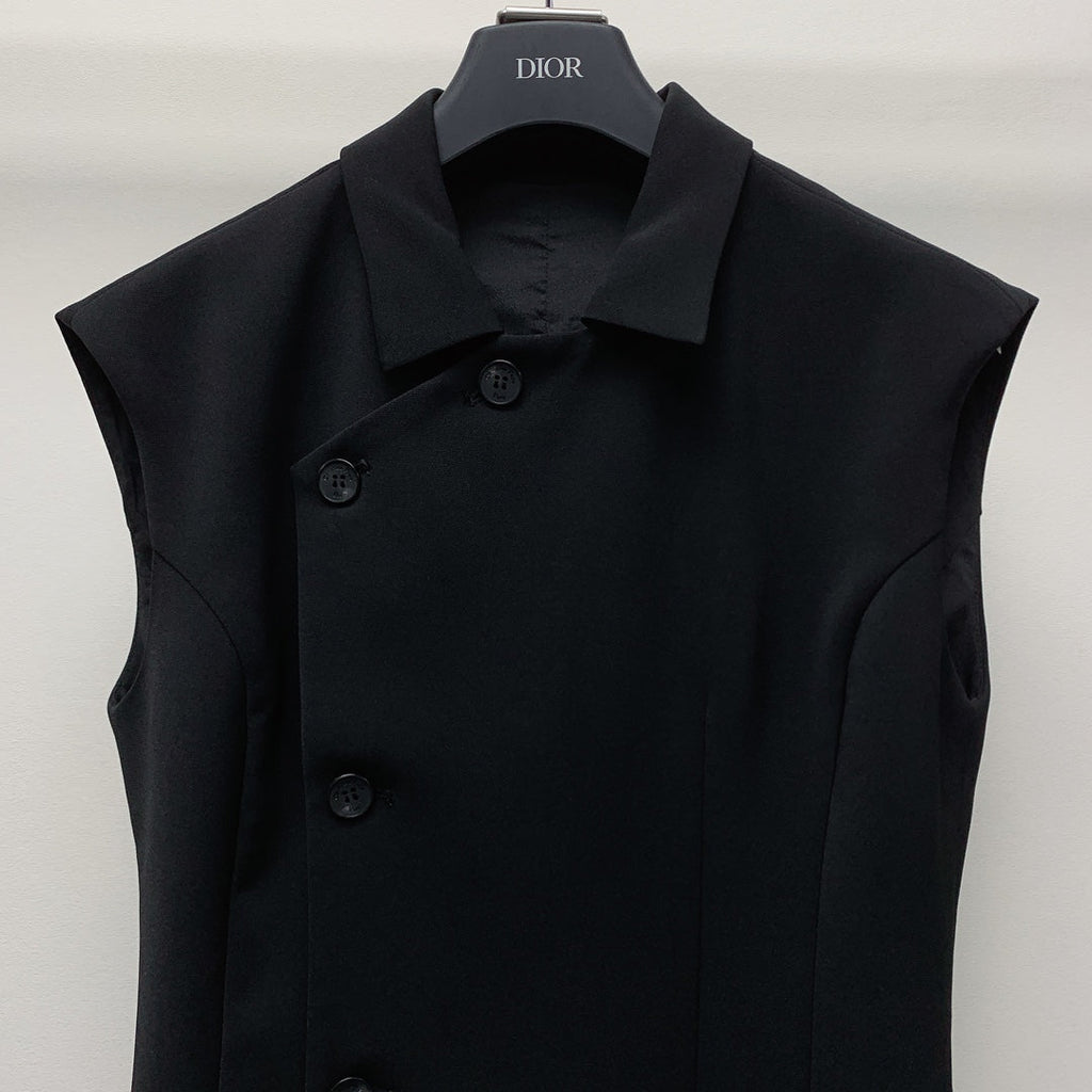 DIOR SLEEVELESS LONG POLO DRESS 275163