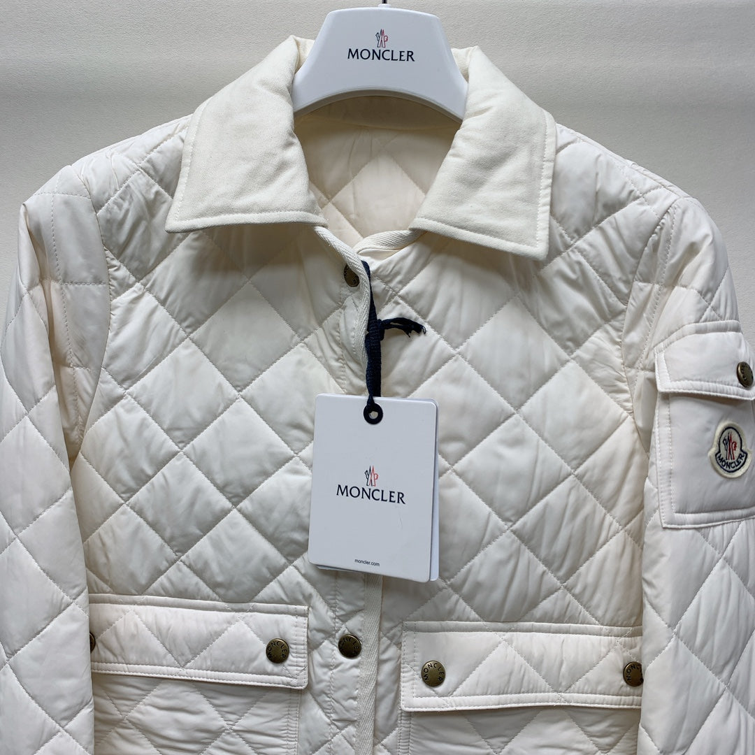 MONCLER 25S JACKET IN WHITE 078