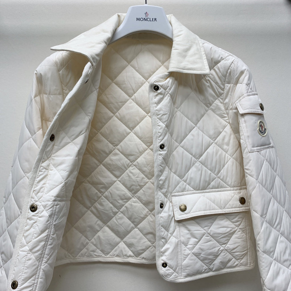 MONCLER 25S JACKET IN WHITE 078