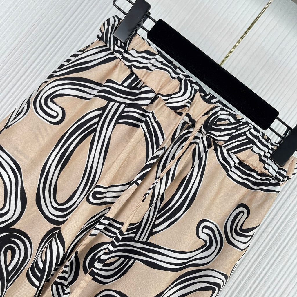LOEWE 26S LONG SILK PANTS 509