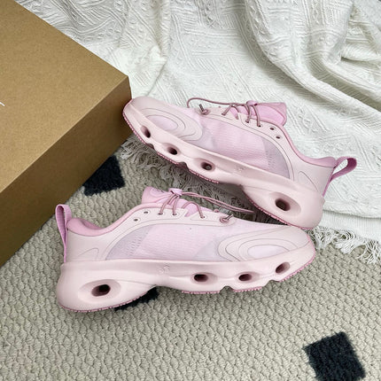 LOEWE 26S CLOUDSOLO SNEAKERS IN LIGHT PINK RECYCLED POLYESTER