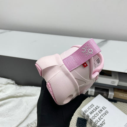 LOEWE 26S CLOUDSOLO SNEAKERS IN LIGHT PINK RECYCLED POLYESTER