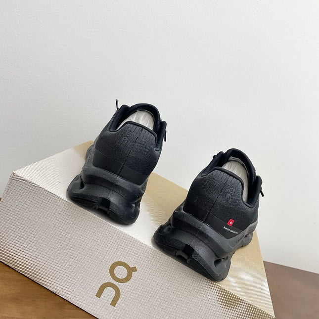 LOEWE 26S CLOUDTILT SNEAKER IN BLACK RECYCLED POLYESTER