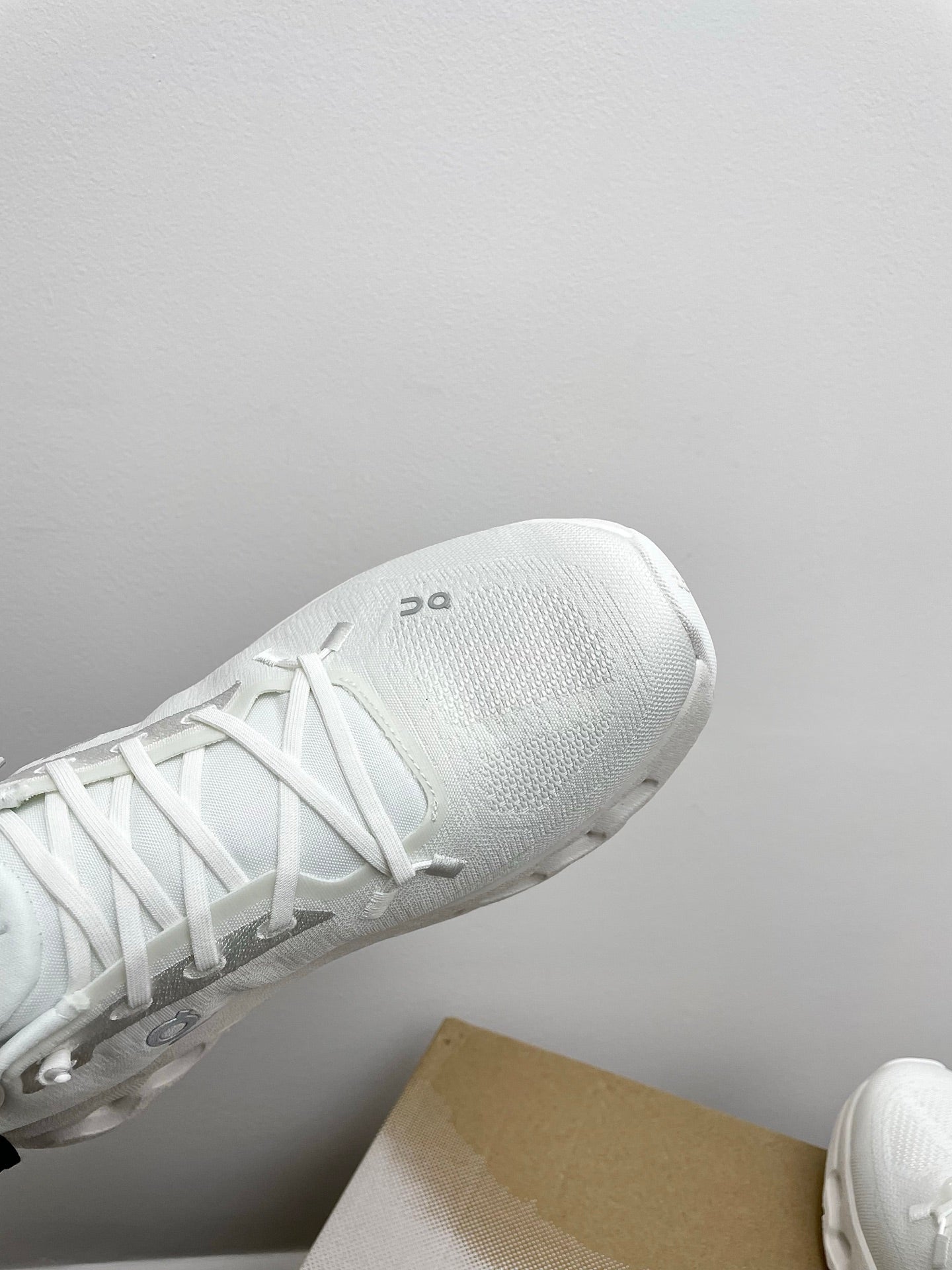 LOEWE 26S CLOUDTILT SNEAKER IN WHITE RECYCLED POLYESTER