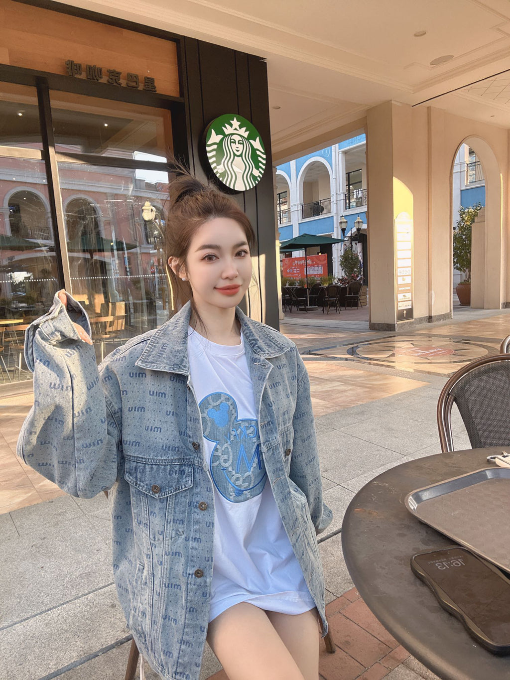MIUMIU DENIM JACKET STYLE 177